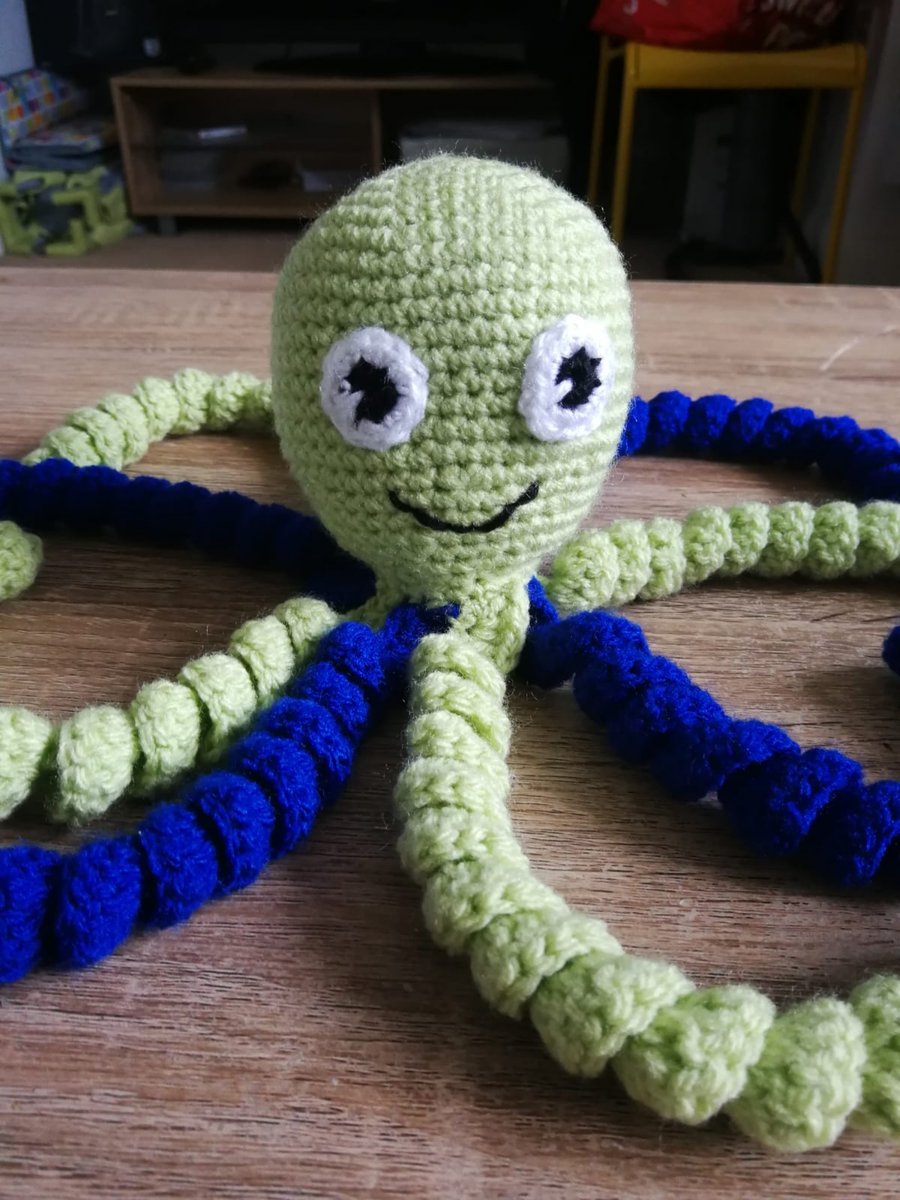 Crochet Octopus for Newborn Baby Boy