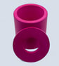 Handmade Fuchsia Pink Diffuser Bottle Holder for Home Fragrance - Image 5