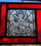 Kindness Angel Stained Glass leaded suncatcher