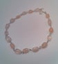 Pale Pink Rose Quartz Chunky Nugget Bead 3 Piece Jewellery Set, Gift for Her - Image 5