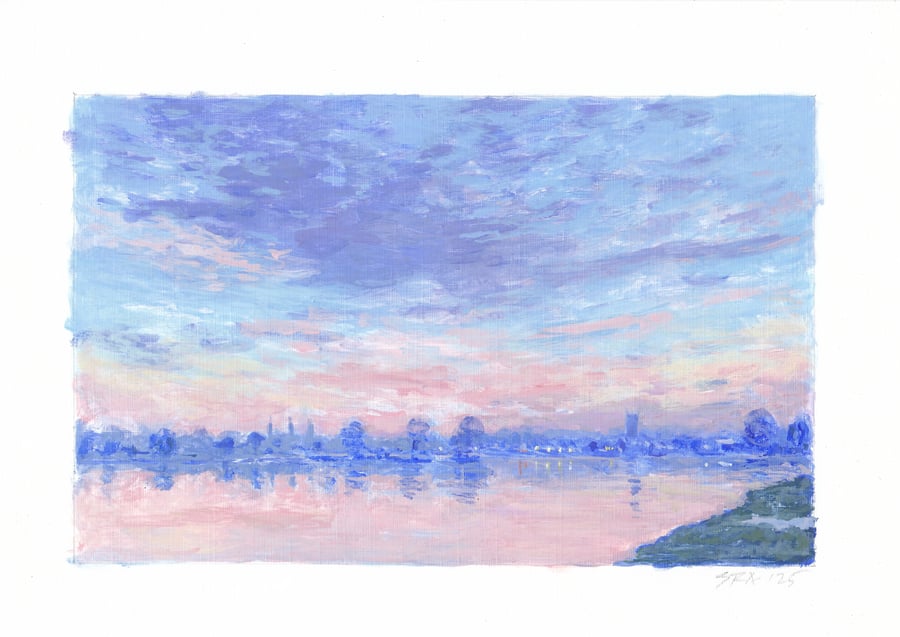 Winter Evening, Henley-on-Thames