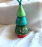 3 original hand painted Christmas tree decorations - Image 6