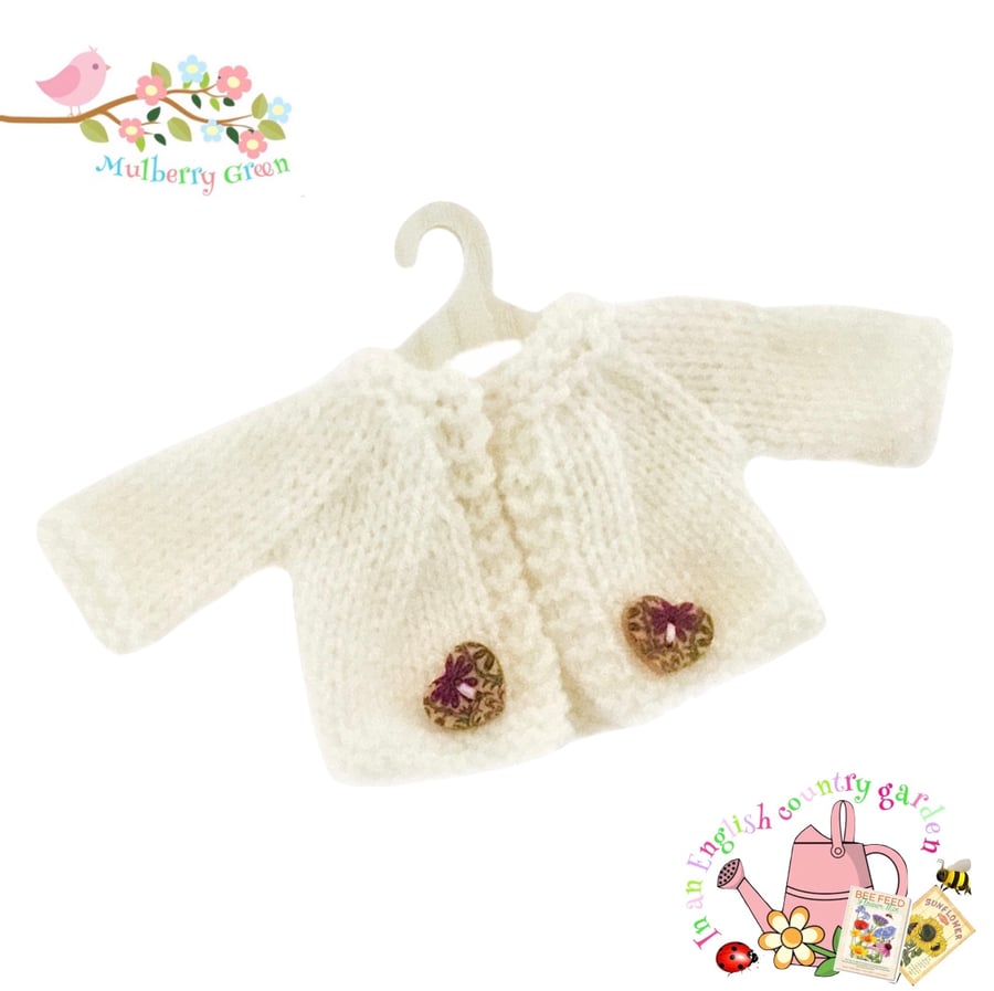 Ivory Wildflower Cardigan