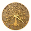 Tree Of Life Wooden Clock 