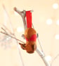 Christmas Robin hanging tree ornament, small gift - Image 3