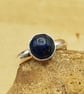 Adjustable Lapis Lazuli ring. September birthstone - Image 1