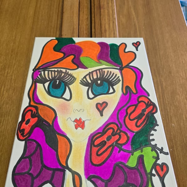 Fairy Canvas Drawing 