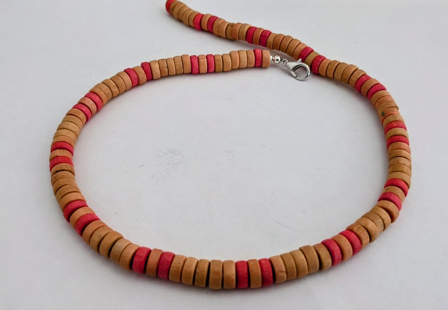 Surfer bead deals necklace