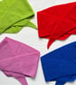 Lambswool neckerchief - blue - Image 4