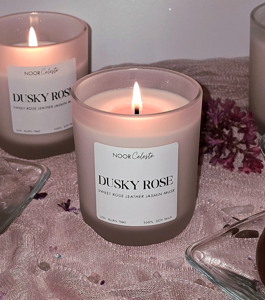 DUSKY ROSE 20cl Soy Wax Candle
