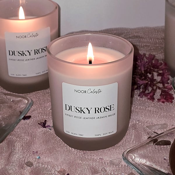 DUSKY ROSE 20cl Soy Wax Candle