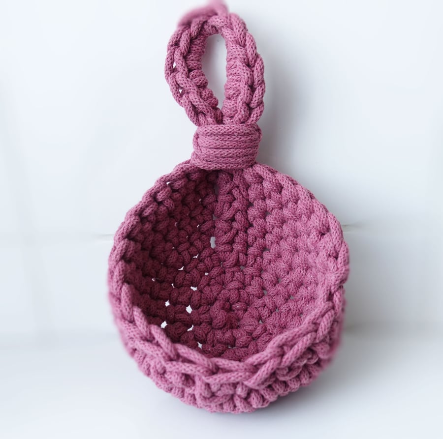 Hanging Pod Crochet Cotton - Sturdy and practical - Home, Office, Workshop