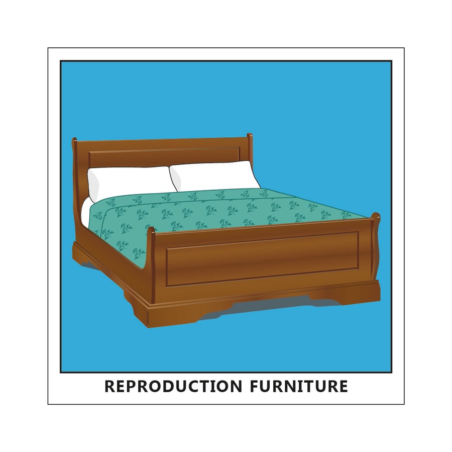 Image of Reproduction Furniture Postcard