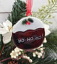 Fused Glass Christmas Pudding: Handmade Xmas Tree Decorations - Image 7