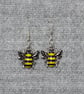 Cute Bumblebee Charm Earrings - Image 3