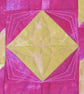 Patchwork Mug Rug with Yellow and Pink fabric - Image 3