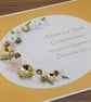 Handmade quilled engagement congratulations card - Image 2