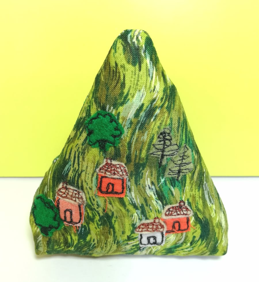 Welsh Hill with Cottages