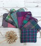 Harris Tweed and Scottish Linen Coin Purse, Credit Card Purse - Image 5