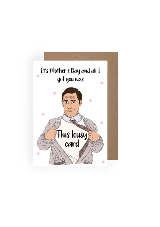 A Gavin and Stacey Uncle Bryn Themed Mothers Day Card