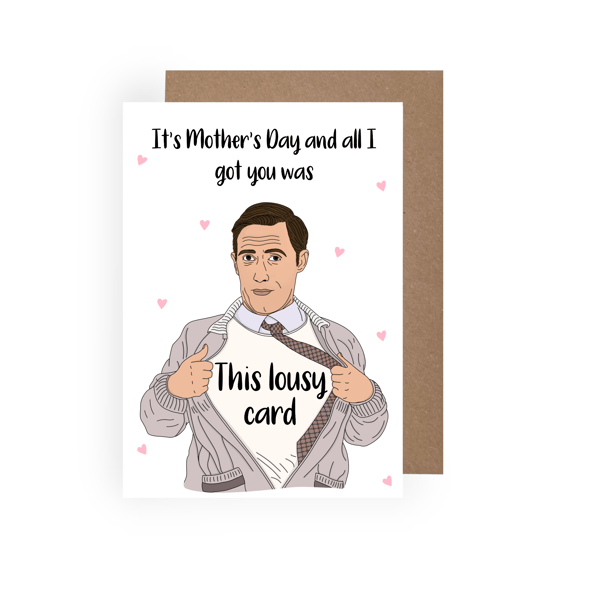 A Gavin and Stacey Uncle Bryn Themed Mothers Day Card