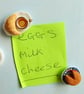 Set of 3 Miniature Food Plate Magnets - Image 1