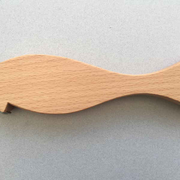 Fish Bottle Opener in Beech