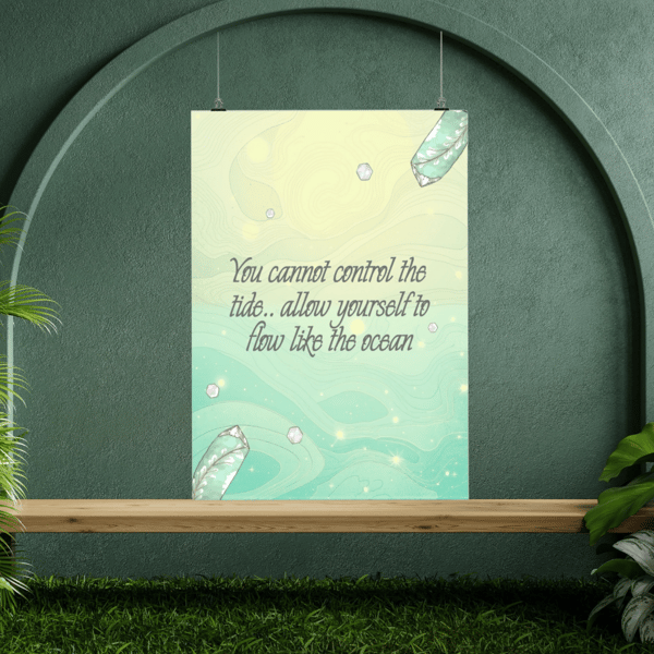 Flow art print