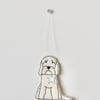 'A Little Cockapoo' - Hanging Decoration