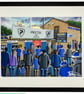 Matlock. Framed & Unframed Art Print Town Football FC, Causeway Ln Stadium Gift - Image 5