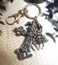 Gothic  Cross  keychain