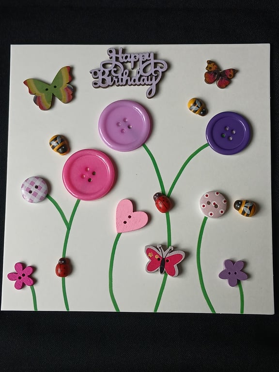 Handmade birthday card 