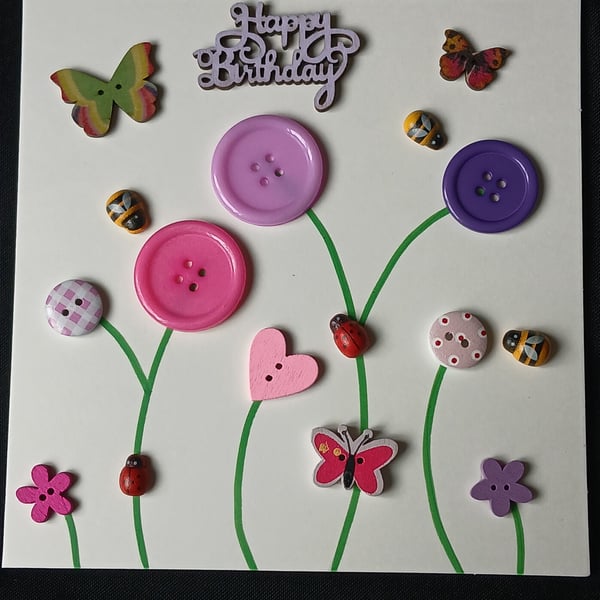 Handmade birthday card 