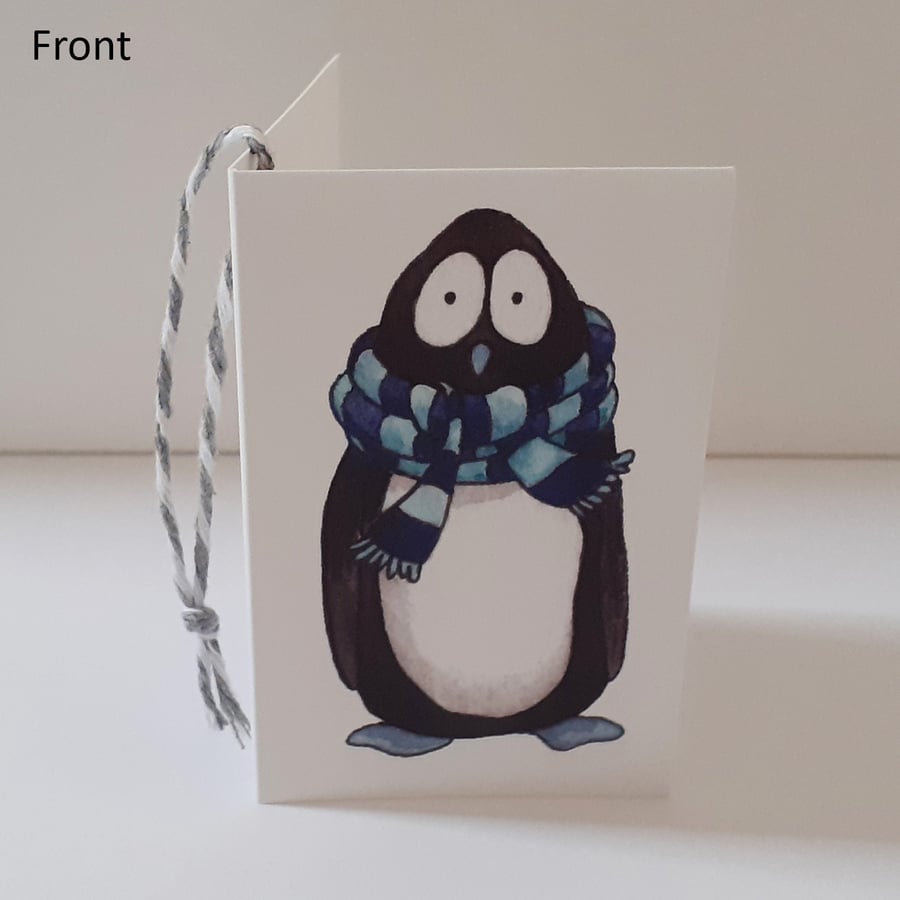 Penguin Gift Tag