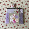 Pretty patchwork notions pouch
