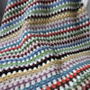 SALE now 12.50   Crochet Blanket Multicolour