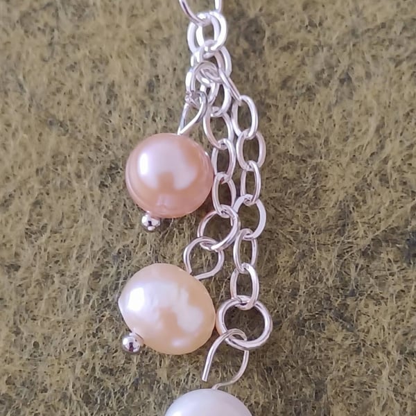 Handmade Pearl Zipper Charm