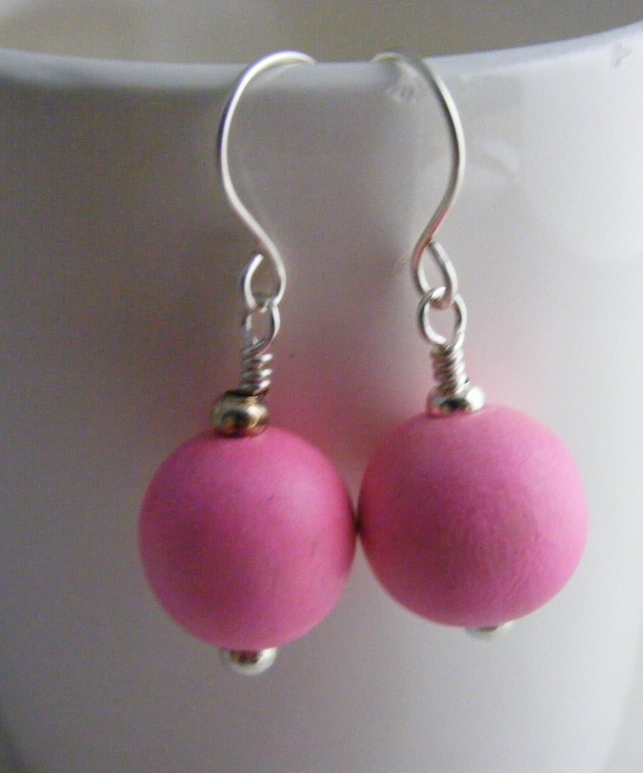 Pale Pink Earrings