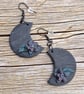Gothic Flower Moon Earrings  - Image 2