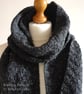 KNITTING PATTERN - Checkerboard Scarf - Beginners knitting - Image 2