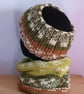 Knitted 'Nordic' Cowl & Headband - Image 3