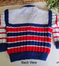 Designer Hand Knitted Toddler Boy's Cardigan Size 2-3 years size - Image 4