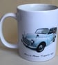 Morris Traveller 1969 (Pale Blue) - 11oz Ceramic Mug for Classic British Car fan - Image 3