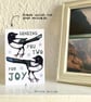 Greetings Card - Sending You Two For Joy  - Image 2