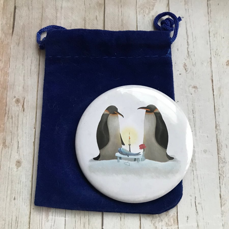 Penguins Pocket Mirror