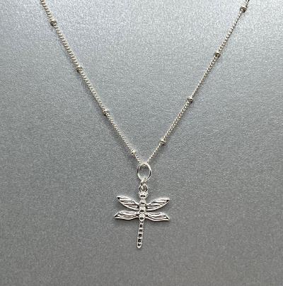 925 sterling silver satellite chain with choice of pendants 