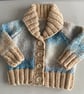 Chunky Hand Knitted Cardigan (Chest 20”) - Image 2