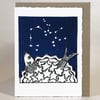 StarGazey Skies - Sagittarius Zodiac Birthday Card (November 22-December 21)