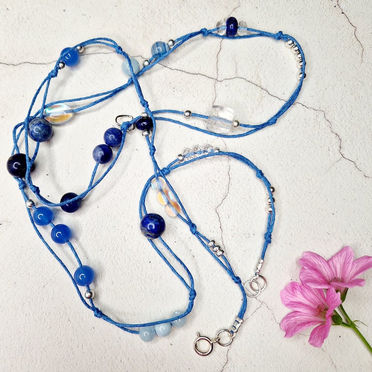 Ocean Wrap, a Necklace, Bracelet or Anklet