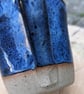 Wavy dark blue jug - Image 3